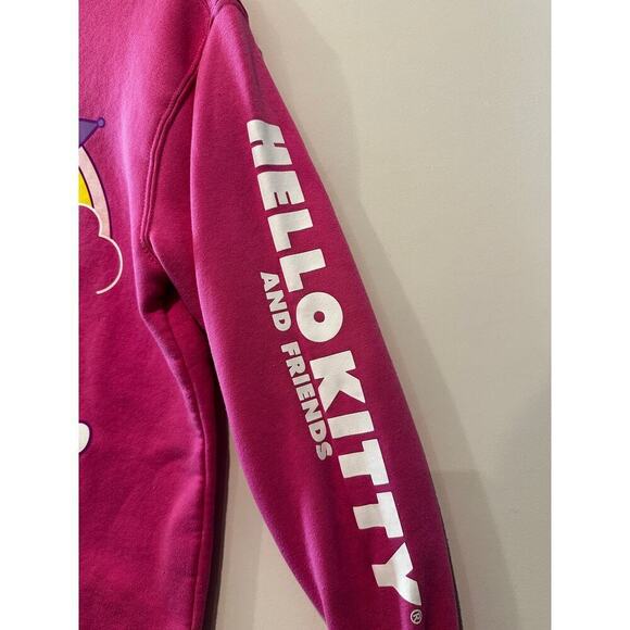 Hello Kitty And Friends Size XS PInk Sweatshirt Jumper Pull Over Loungewear - Picture 4 of 8